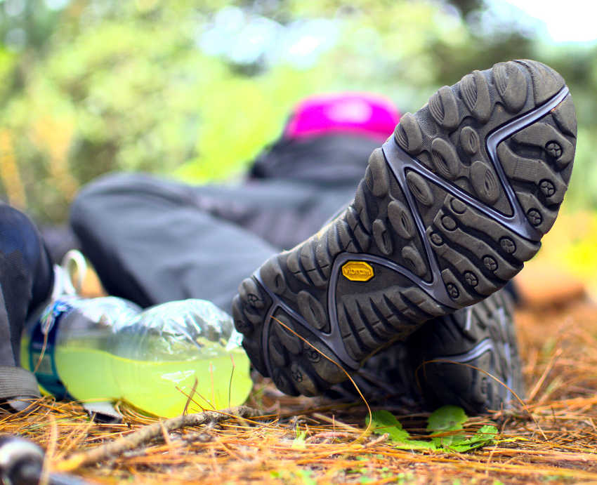Botas Durmiendo Montaña
