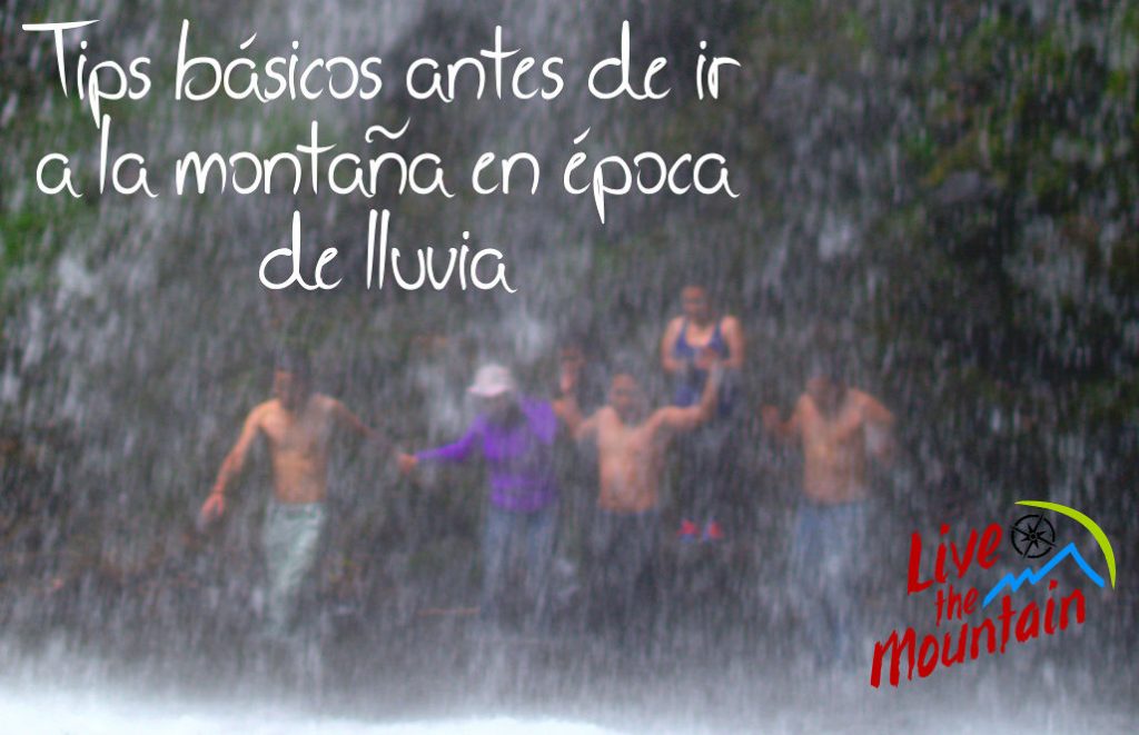 Tips Básicos para hacer tu caminata en época de lluvia, tormenta eléctrica