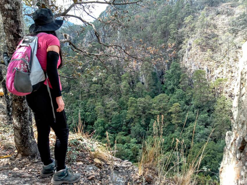 Senderismo cerca de la CDMX en Sierra de Huasca, Hidalgo