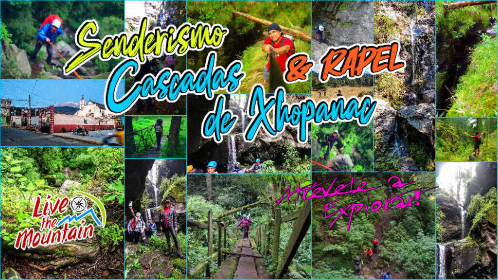 Senderismo Cascadas de Xhopanac, Iztaccihuatl, Cascadas de Montaña, trekking, amecameca, rutas del volcán, rutas cerca de la cdmx