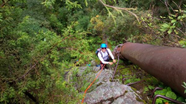 Senderismo Mexico Iztacihuatl Dos Aguas Ojo del Volcan Ruta Vertical Via Ferrata El Ojo del Volcán