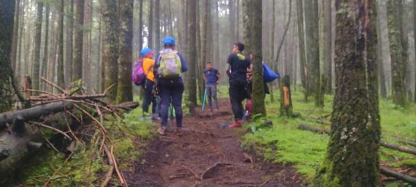 Senderismo CDMX Cañón del Coyote Puerta del Cielo Mexico Hiking
