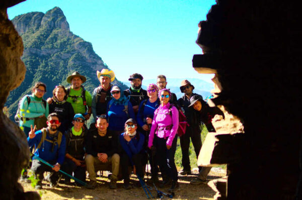 Senderismo Queretaro Biosfera de la Sierra Gorda Hiking Pinal de Amoles Cerro Media Luna Paraiso Puente de Dios