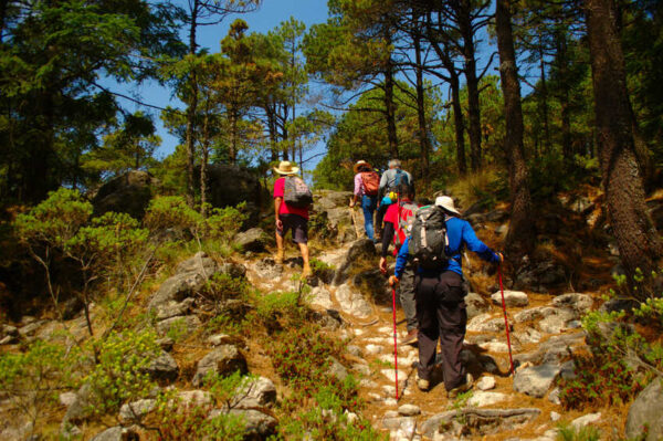 ruta otomi centro ceremonial otomi travesia senderismo hiking montañismo cdmx