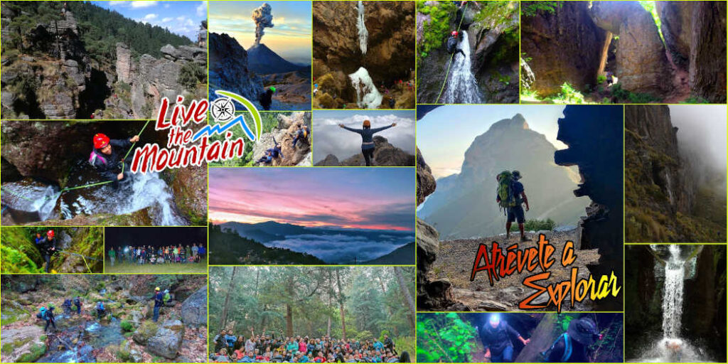 Rutas de Senderismo en México - Caminatas de Montaña Camping Cañonismo Guías de Montaña Rutas Travesías Viajes Aventura