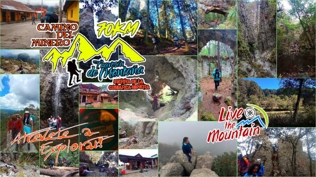 Senderismo México, Camino del Minero, Rutorpía, Sierra de Hidalgo, Mineral del Chico, Real del Monte, Zembo, Huasca de Ocampo, Ruta de Aventura, Cascadas, Travesía de Montaña,