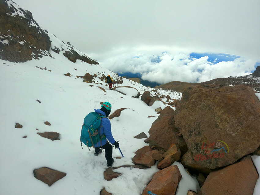 cumbre iztaccihuatl, guias de montaña, cdmx, senderismo, mexico, rutas de montaña, wikiloc, gps, ayoloco, portillos, como subir a la iztaccihuatl, grupos de montaña, entrenamiento, cursos de montañismo
