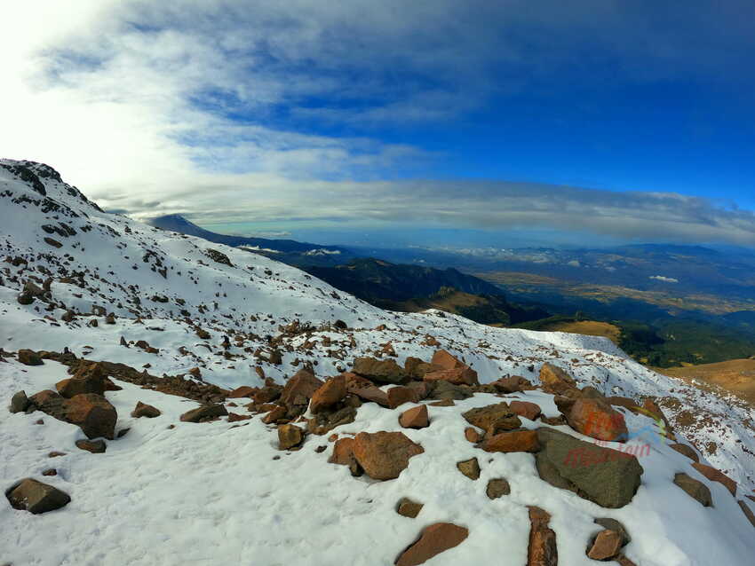 cumbre iztaccihuatl, guias de montaña, cdmx, senderismo, mexico, rutas de montaña, wikiloc, gps, ayoloco, portillos, como subir a la iztaccihuatl, grupos de montaña, entrenamiento, cursos de montañismo