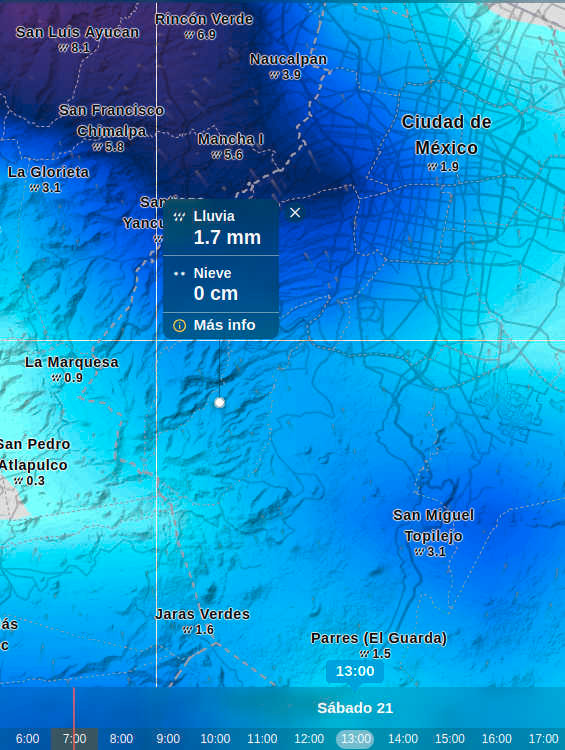 11:00 a.m. mapa, curso, orientación, senderismo, montaña, meteorologia