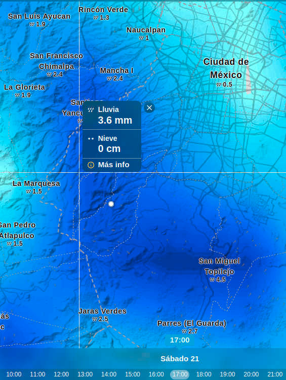 03:00 p.m. mapa, curso, orientación, senderismo, montaña, meteorologia