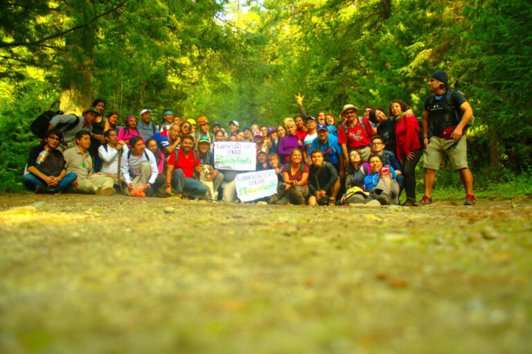 ccc-8 Caminata con causa, sierra norte, oaxaca, senderismo, aventura