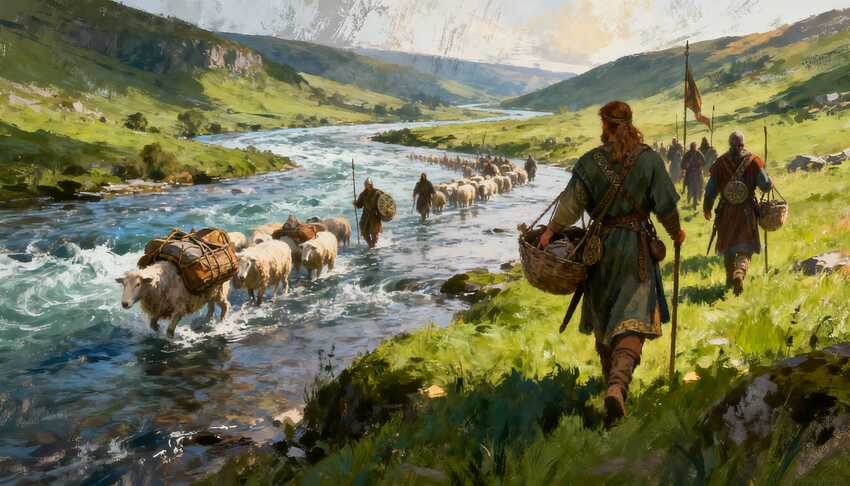 orientación, mapa, brújula, senderismo, tierra prometida, búsqueda, pueblos antiguos, historia